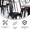 Flash Furniture Black Metal Stack Chair with Black Poly Resin Seat CH-31230-BK-PL1B-GG - alternate 8